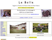 Tablet Screenshot of lebolle.it